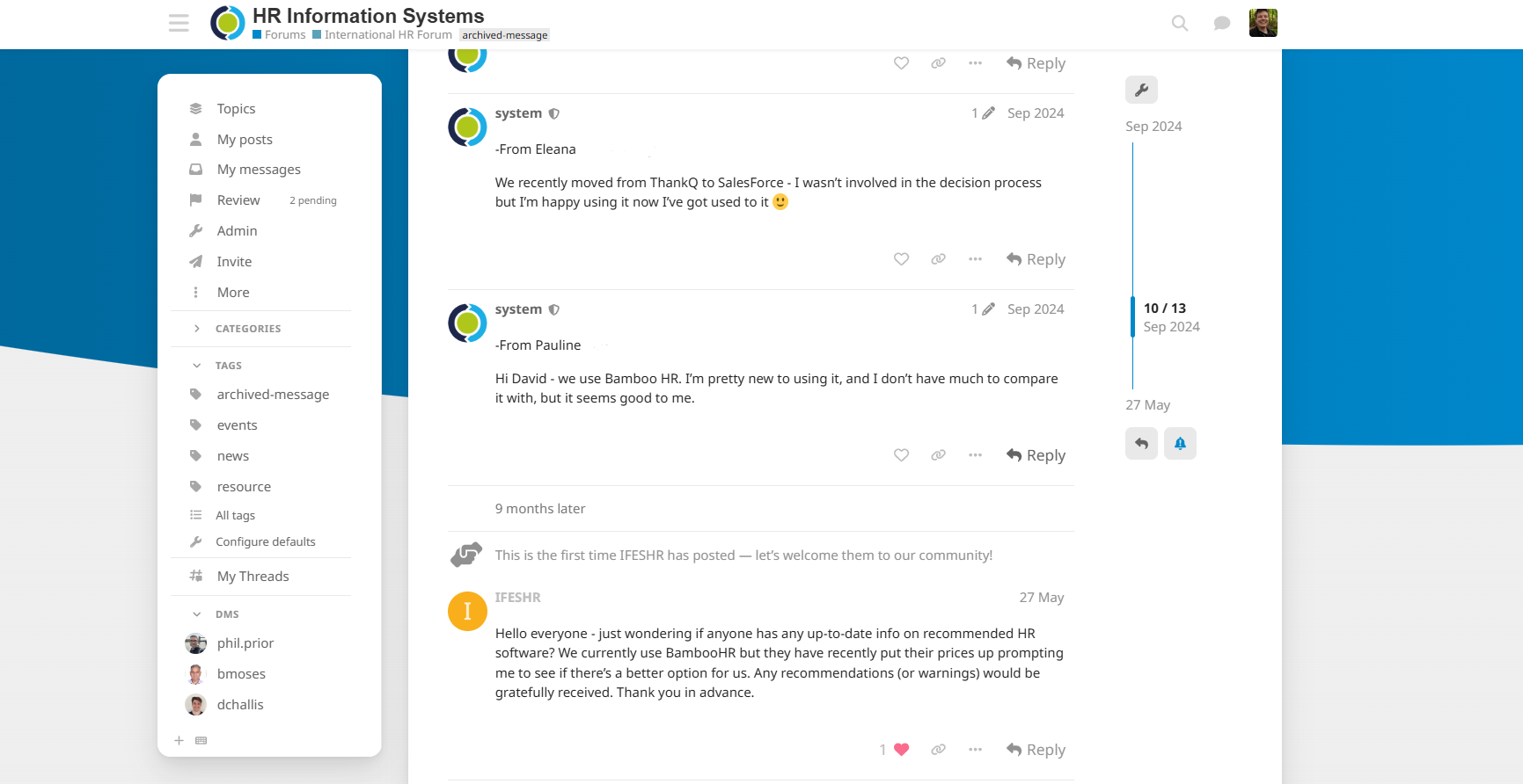 Discourse Conversation